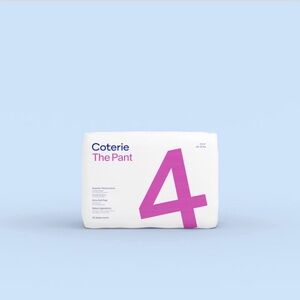 2 packs Coterie The Pant training Diapers Size 4